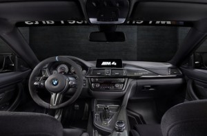 bmw safety car m4 interni
